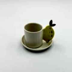 Limonlu Porselen Fincan