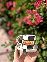 Balkabaklı Damalı Fincan