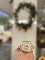 Kardan adam  Porselen Fincan