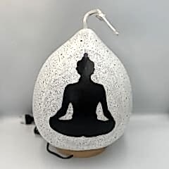 El Yapımı Su Kabağı Abajur