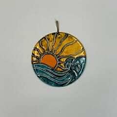 Sunset Seramik Duvar Süsü