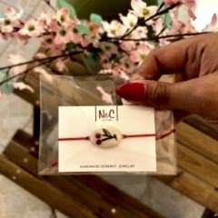 Kiraz Seramik Bileklik