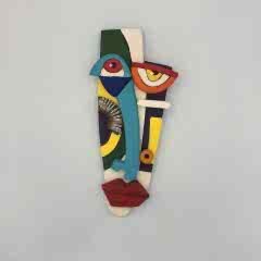 Mask Seramik Duvar Süsü