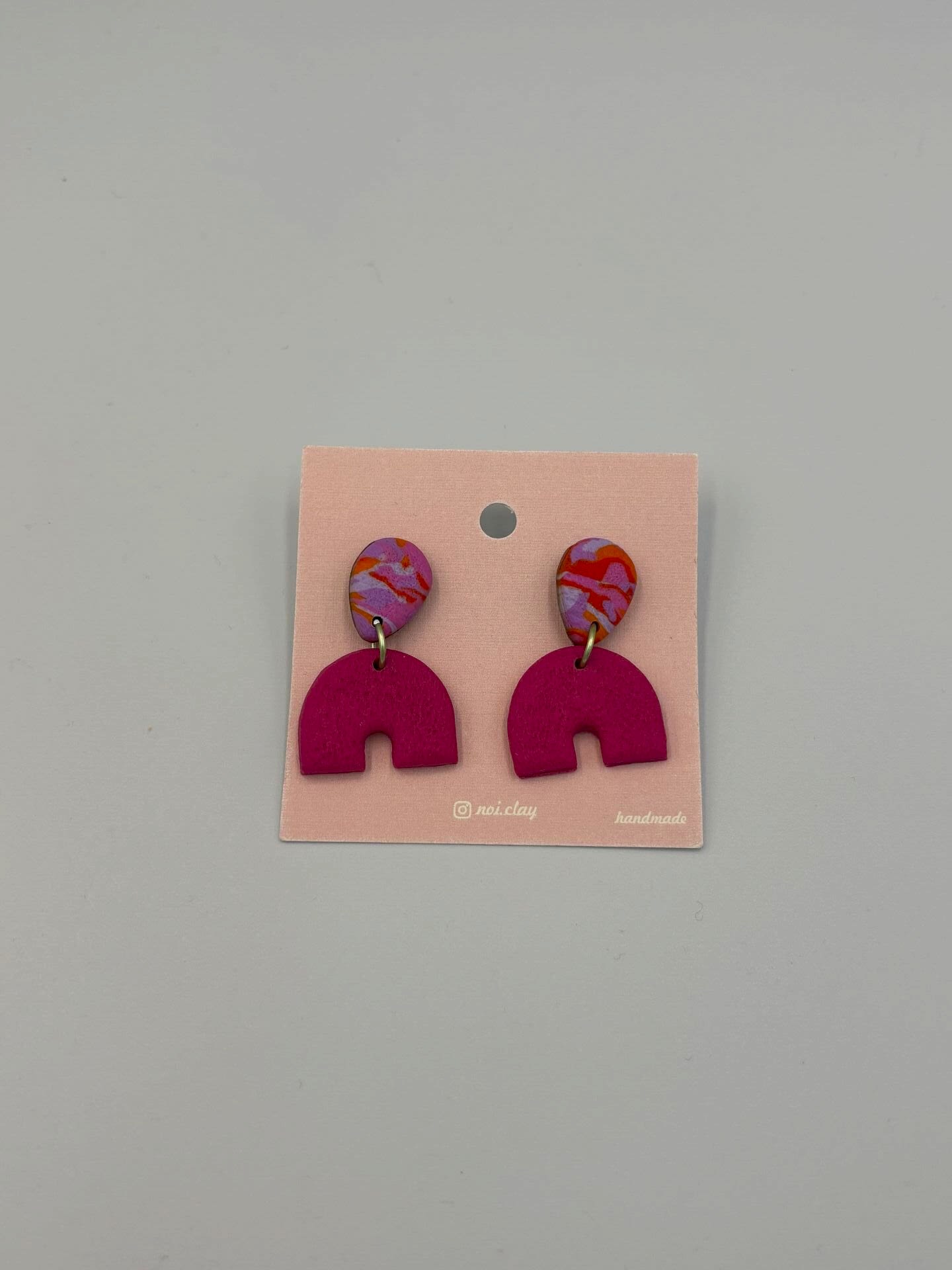 Kırmızı El Yapımı Fimo Küe