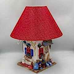 Renkli Küçük Boy Abajur