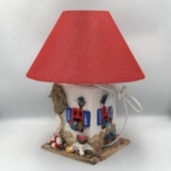 Renkli Küçük Boy Abajur