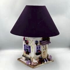 Renkli Küçük Boy Abajur