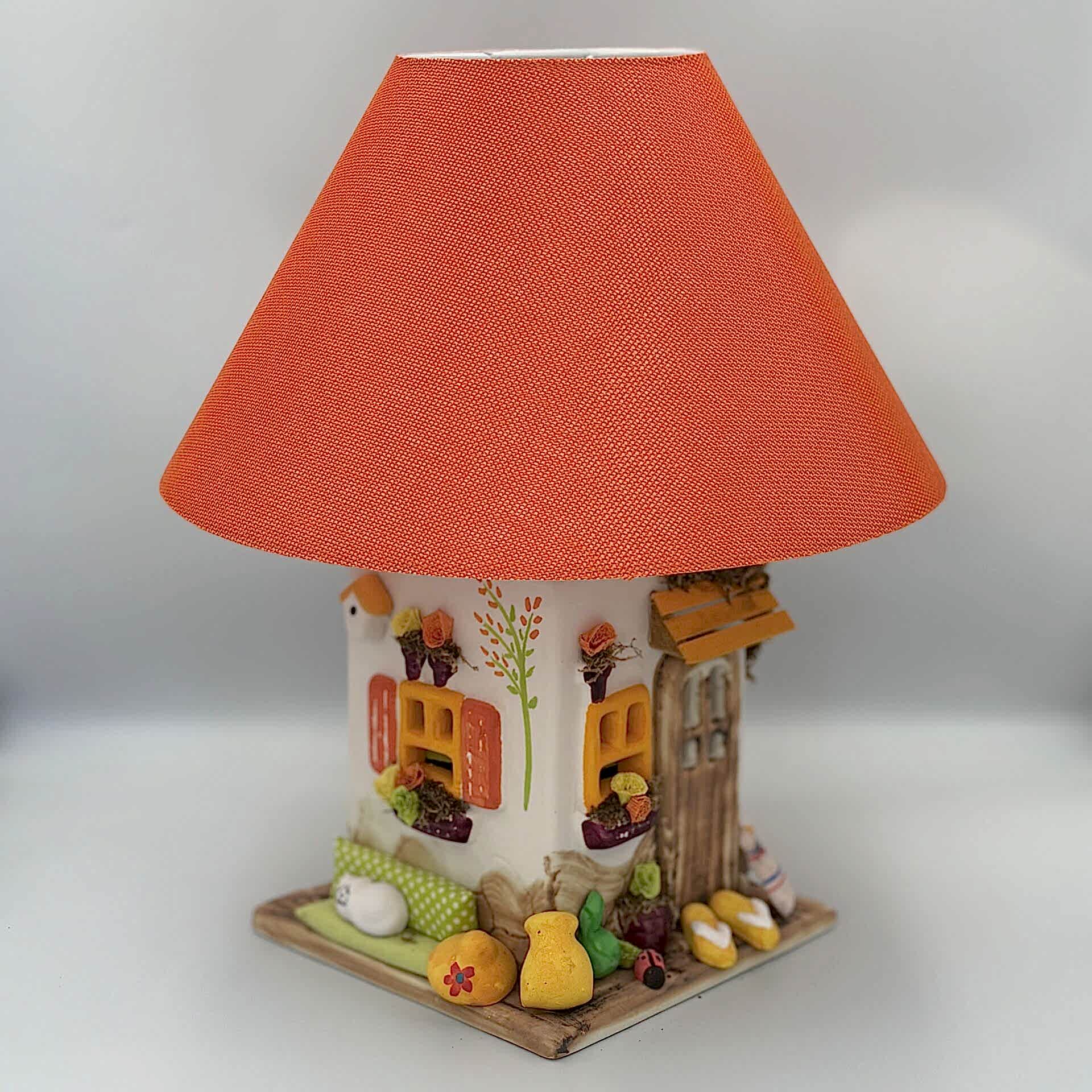 Renkli Küçük Boy Abajur